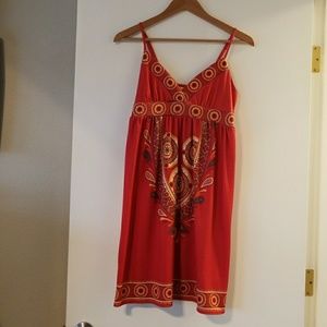 Jewel Toned Spaghetti Strap Dress